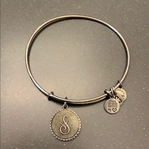 Alex and Ani | S initial bracelet